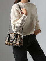 Mini Handtas Nolah Luipaardprint Von dutch Veelkleurig bags NOLAH-vue-porte